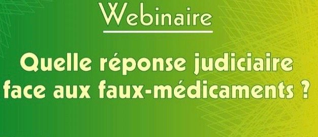 OAPI : un webinaire organisé autour de la lutte contre les faux médicaments